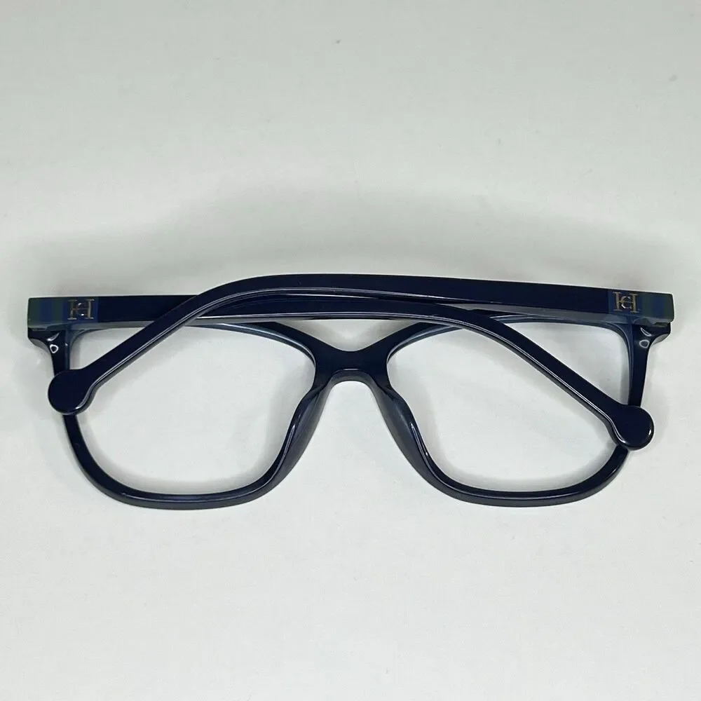 Carolina Herrera Eyeglasses Frame Only, VHE877V COL. 0991 54-14-135 Plastic Blue